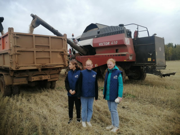 Экскурсия на поля ООО "Луч".